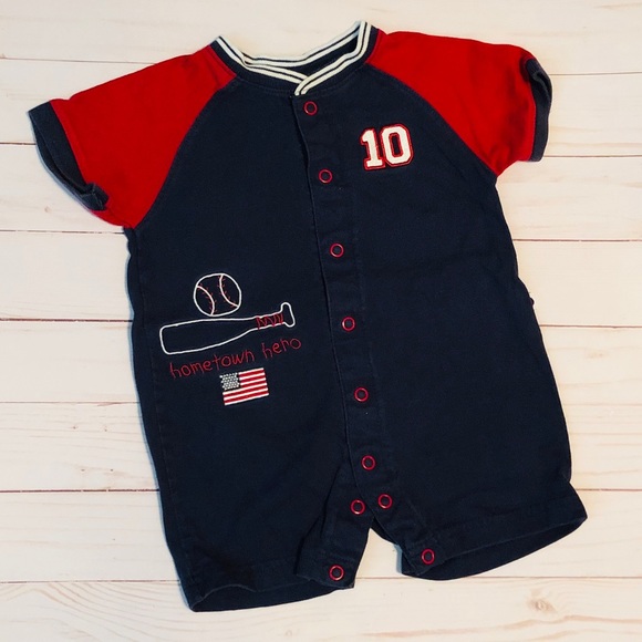 Carter's Other - 6-9 month baseball onesie